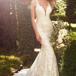 NWT Martina liana 967 in ivory/honey with sparkle